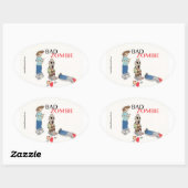 Bad Sticker Zombie (Feuille)