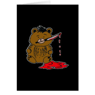 Bad Teddy Card