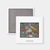 Bad Things Happen 2 Bonnes Personnes Drôle Aimant (Recto/Verso)