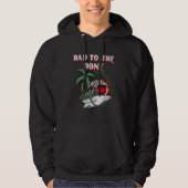 Bad To The Bone Skeleton 4 Hoodie (Voorkant)