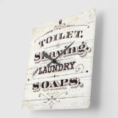 bad vierkante klok (Hoek)