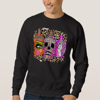 Bad Witch Energy Leopard Trui