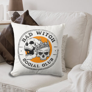Bad Witch Social Club - Oreiller à Thon Halloween