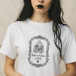 Bad Witches Club Halloween T-shirt