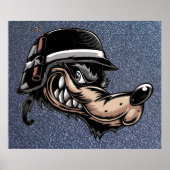 Bad Wolf Poster (Voorkant)