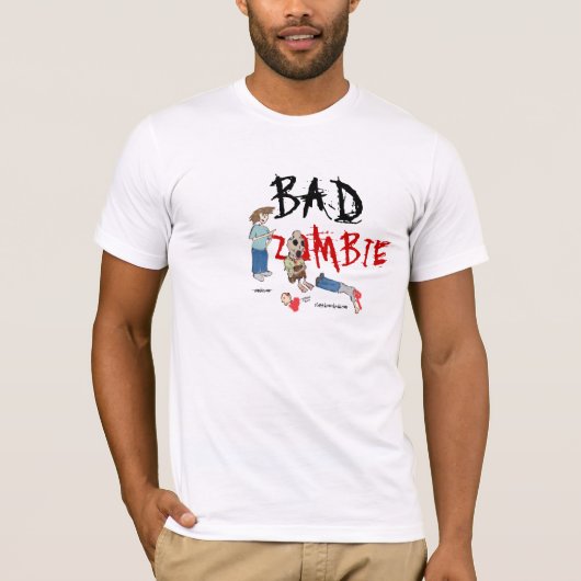 BAD ZOMBIE T-SHIRT (Voorkant)