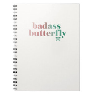 Badass Butterfly-laptop Notitieboek