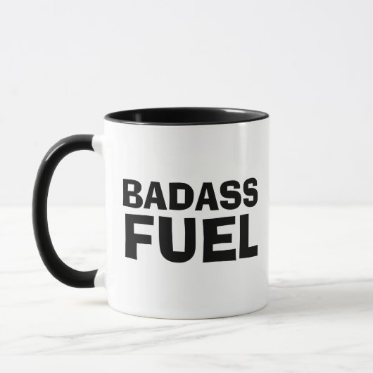 BADASS CARBURANT MUGS DE CAFÉ FUNNY (Gauche)