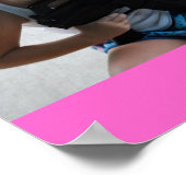 Badass Little Girl Poster (Hoek)