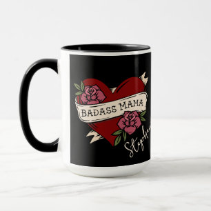 Badass Mama Gepersonaliseerde Koffie Mok