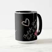 Badass Mama Personnalisé Café Mug (Devant droit)
