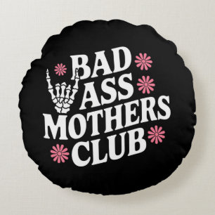 Badass Mothers Club Rond Kussen