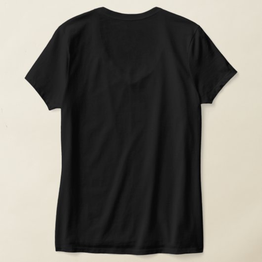 Badass Neuroendocrine Cancer Awareness NET Zebra R T-shirt (Laag Achter)