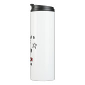 Badass, Ninja, Superstar, Pilates Instructor Thermosbeker (Geroteerd rechts)