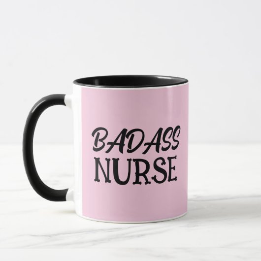BADASS NURSE CAFÉ MUG (Gauche)