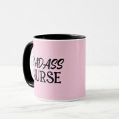 BADASS NURSE CAFÉ MUG (Devant gauche)