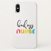Badass Nurse Case-Mate iPhone Case (Achterkant)