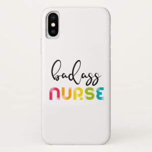 Badass Nurse iPhone X Hoesje