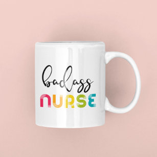 Badass Nurse Koffiemok