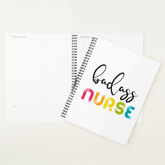Badass Nurse Planner (Display)