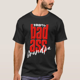 Badass Opa Uniek Grootvader Cadeau T-shirt