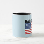 BADASS PATRIOTIC CAFÉ MUG (Centre)