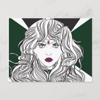 Badass Sailor Pluto Briefkaart