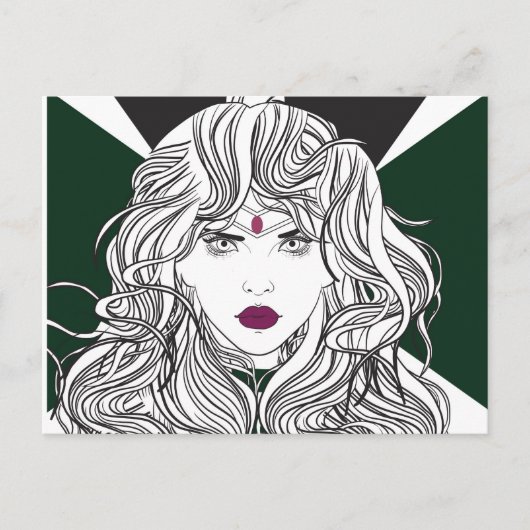 Badass Sailor Pluto Briefkaart (Voorkant)