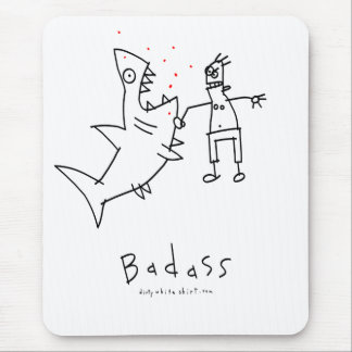 Badass Shark Punch Muismat