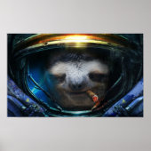 Badass sloth poster (Voorkant)