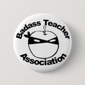 Badass Teacher Association - Ninja Apple pin Ronde Button 5,7 Cm