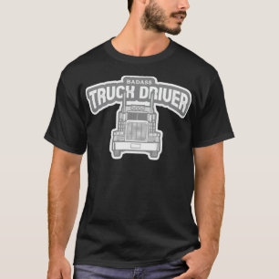 BADASS Truck grappige dieren cadeautjes boerderij T-shirt