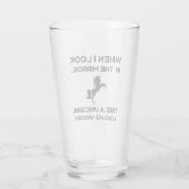 BADASS UNICORN GLAS (Achterkant)