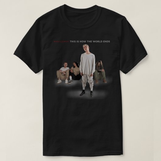 Badbloem T-shirt (Design voorkant)