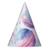 Badbom maken partij feesthoedjes (Links)