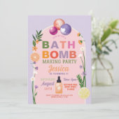 Badbom Making Crafts Verjaardagsgeur Kaart (Staand voorkant)