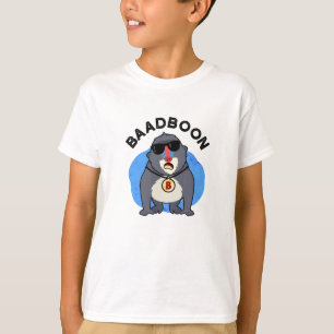 Badboon Funny Bad Baboon Pun T-shirt