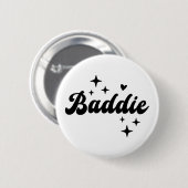 Baddie Ronde Button 5,7 Cm (Voorkant /achterkant)