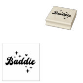 Baddie Rubberstempel (Gestempeld)