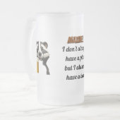 Bade Badger Beer Frosted Mug (Devant gauche)