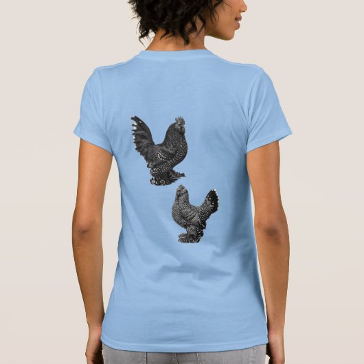 BADE (foncé) Bella Canvas Fine Jersey T-Shirt (Dos)