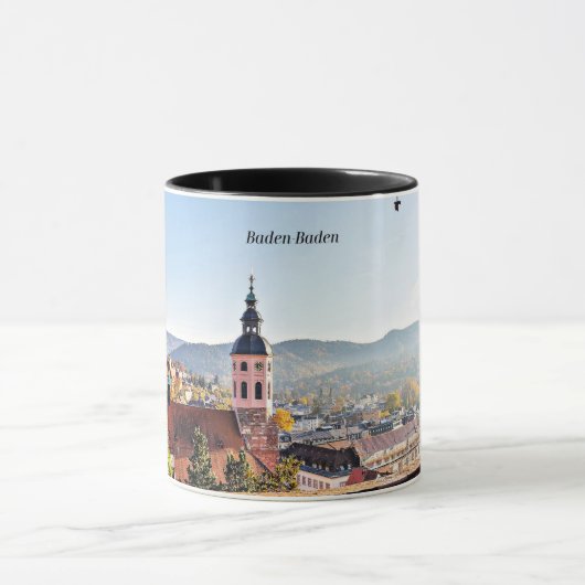 Baden-Baden, Duitsland, schilderachtig landschap Mok (Midden)