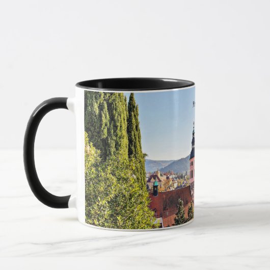 Baden-Baden, Duitsland, schilderachtig landschap Mok (Links)