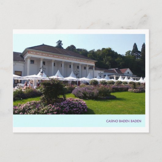 Baden-Baden Postkarte Briefkaart (Voorkant)