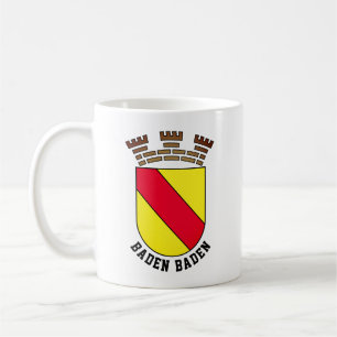 Baden Baden-wapen - DUITSLAND Koffiemok