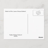 Baden bei Wien, Lanner-Strauss-Denkmal Briefkaart (Achterkant)