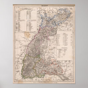 Baden, Duitsland Poster