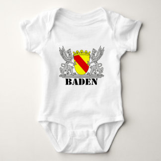 Baden Wappen mit Schrift Baden Romper