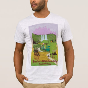 Baden-Württemberg Duitsland T-shirt