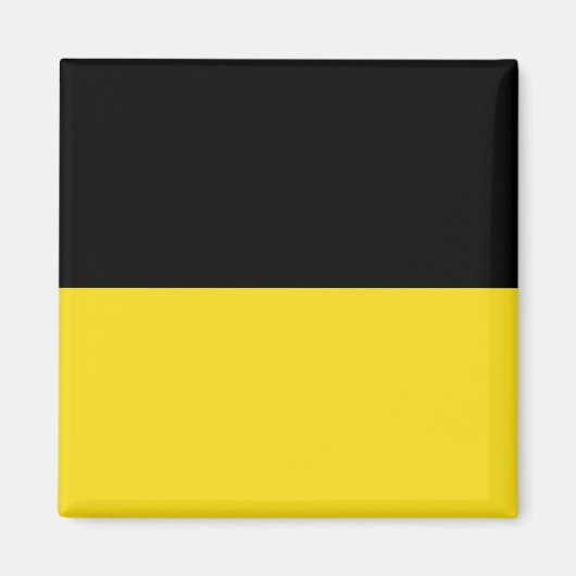 Baden Württemberg Flag (Duitse staat) Magneet (Voorkant)